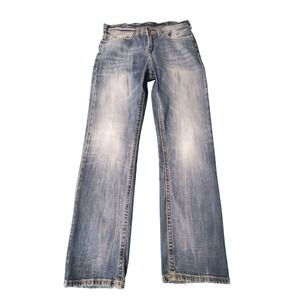 Silver Jeans Grayson Easy Fit Straight Leg Blue Denim Jeans Womens W32 L31